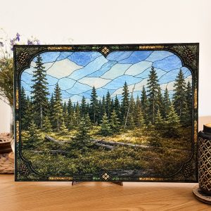 Forest Meadow - Decorative Acrylic Glass Panel - Mythpane Authentic