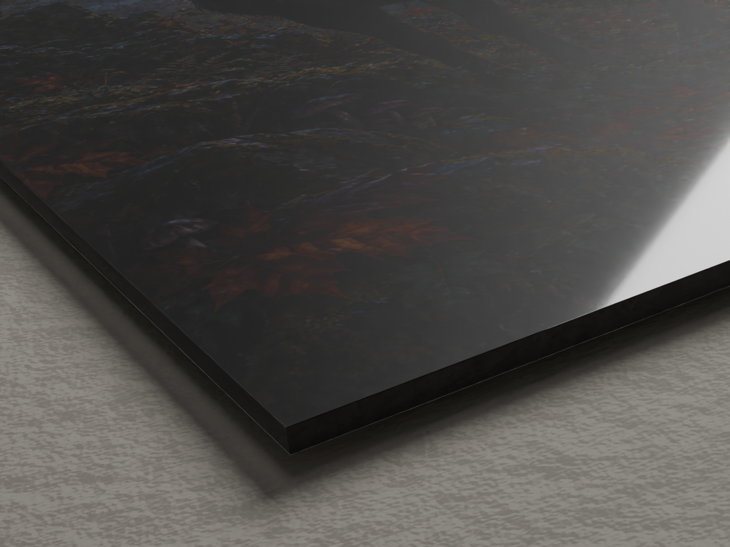 Black Stag - Mythpane - Magnetic Wall Art Panel - Image 5